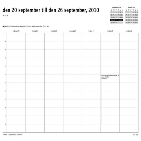 Schema 25.09.2010   rigger o-3.2, borr- och brunntekniker vg2 - 16 v - r0001