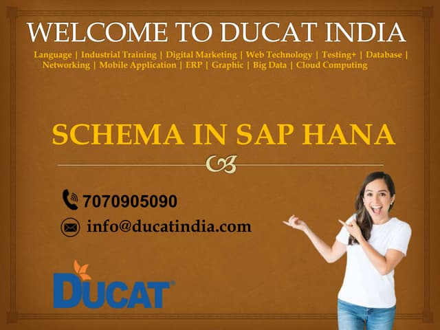 Schema in sap hana