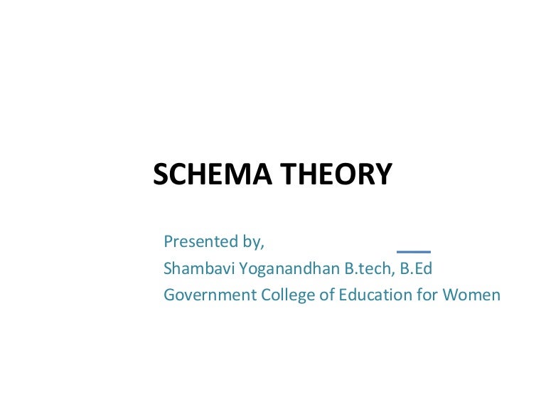 Schema theory