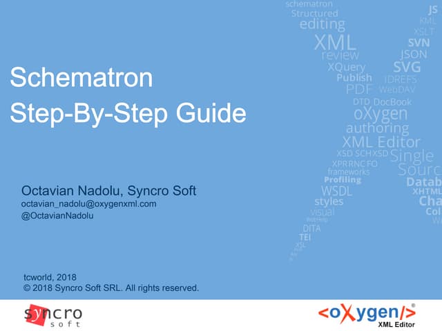 Schematron step-by-step