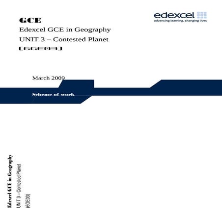 Scheme of-work-unit-3 geog a level