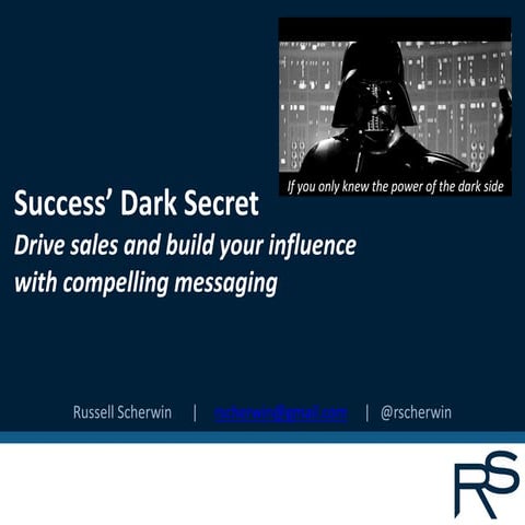 Build your influence and drive sales with compelling messaging