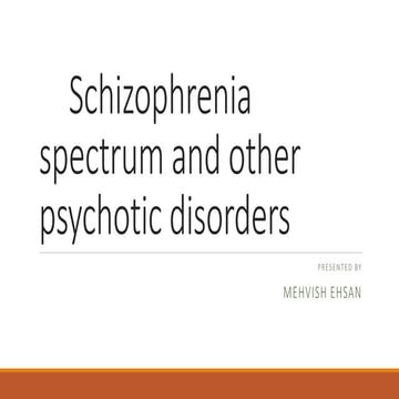 Schezophrenia
