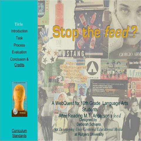 Stop the feed? Webquest