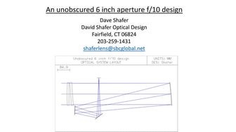 Schiefspiegler telescope with corrector lenses