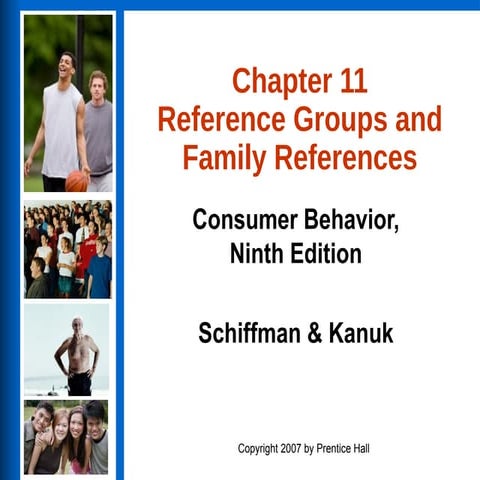 REFERENCES GROUPS AND FAMILY REFERENCES SCHIFFMAN