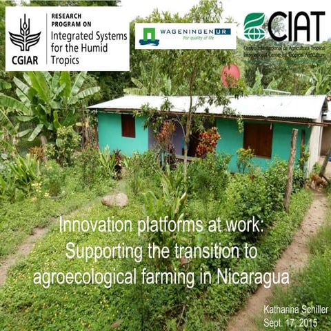 Innovation platforms at work: Supporting the transition to agroecology in Nic...