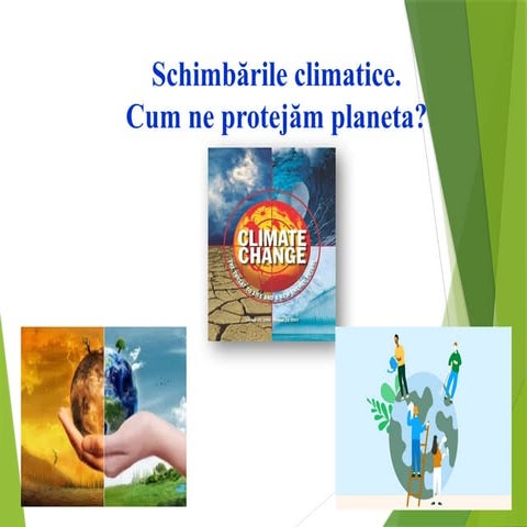 Schimbările climatice. Cum ne protejăm planeta?