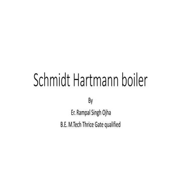 Schimidt hartman boiler