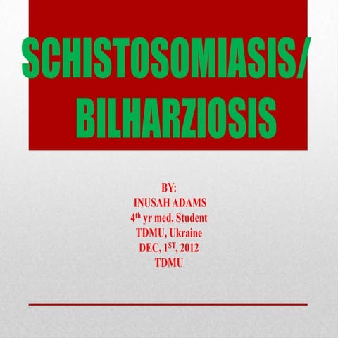 Schistosomiasis