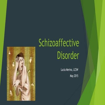 Schizoaffective  disorder DSM5