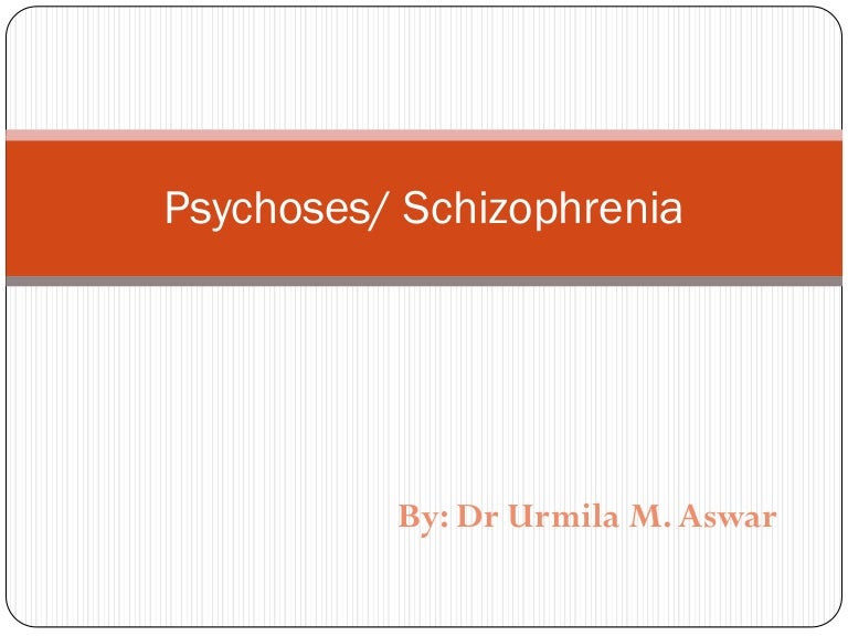 Pathophysiology Of Schizophrenia