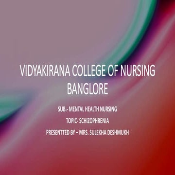 schizophrenia.pptx