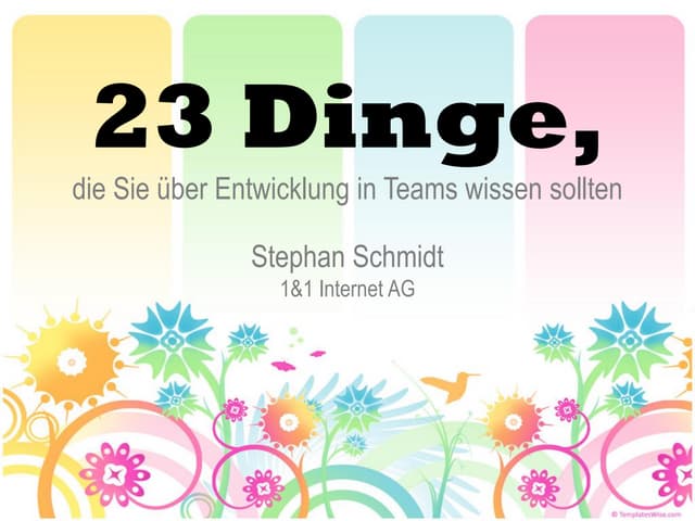 Software-Entwicklung Im Team