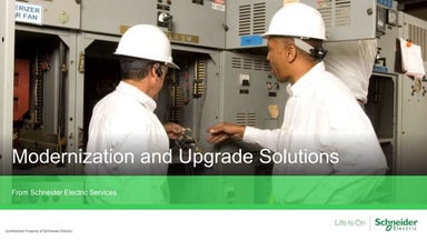 Schneider Electric Services_Modernization and Upgrade Solutions.pptx