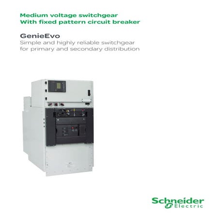 Schneider GenieEvo MV Modular Switchboard (13.8kV)