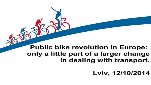 Olivier Schneider: Public bike revolution in Europe
