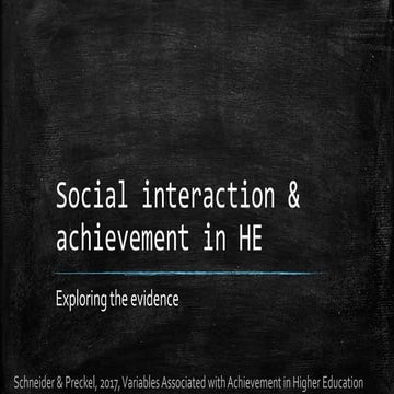 Schneider preckelsocialinteraction