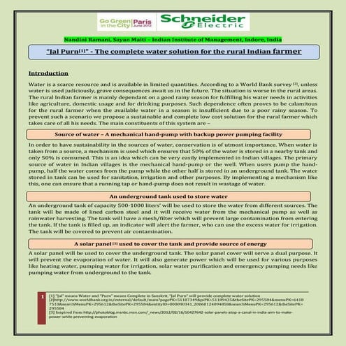 Schneider presentation