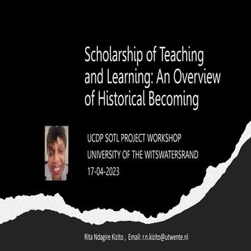 Scholarship of Teaching and Learning WITS 17042023.pptx