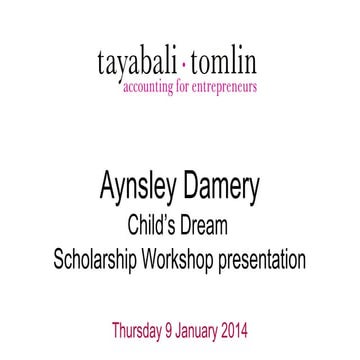 Pouk High School (Siem Reap, Cambodia) Childs Dream Scholarship workshop presentation 9 jan 14 #B1G1StudyTour2014