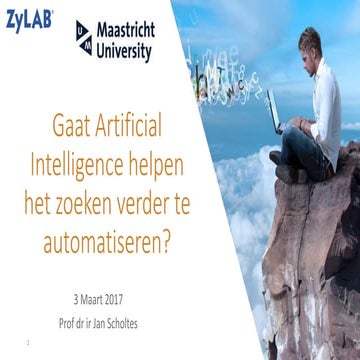 Gaat Artificial Intelligence helpen het zoeken verder te automatiseren?