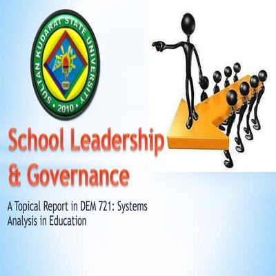 School leadership & governance report