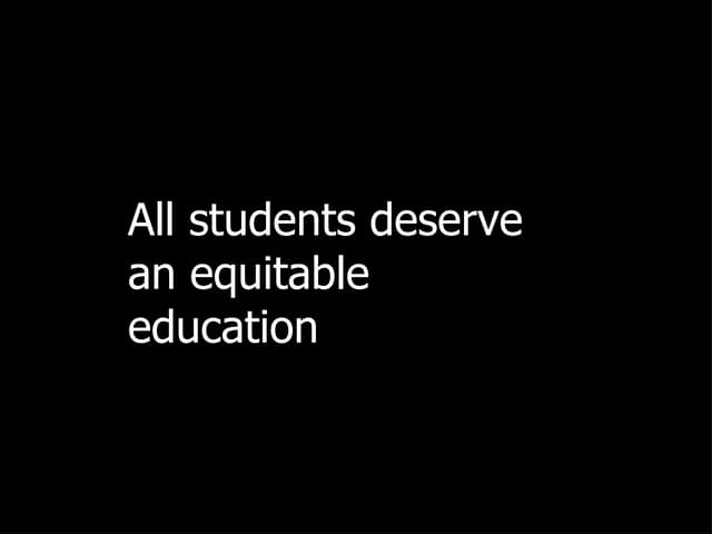 School Libraries & Equity: An Advocacy Presentation