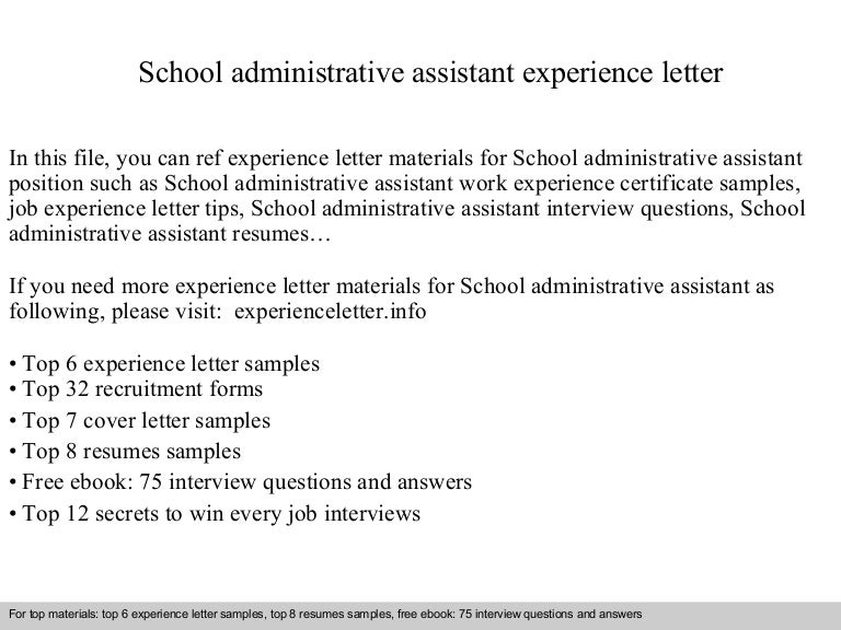 administrative professional cover letters