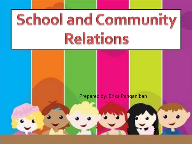 School and Community Relations | PPTX