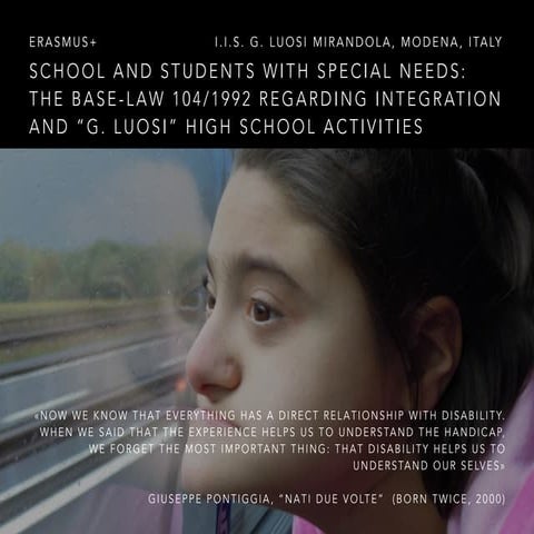 School and students with special needs