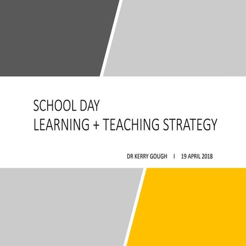 School Away Day 19 April 2018