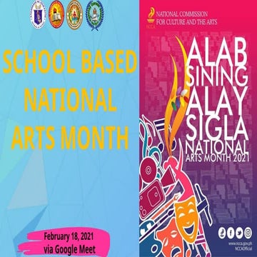 school based ARTS MONTH Final.pptTTTTTTx | PPTX
