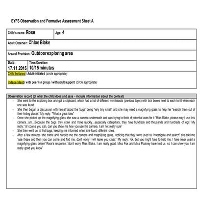 School based task 1 observation 3 | DOCX