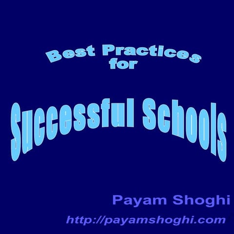Best Practices for Successful Schools