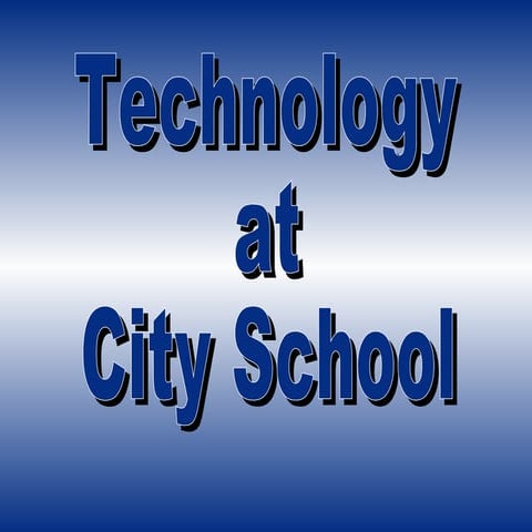 School board presentation