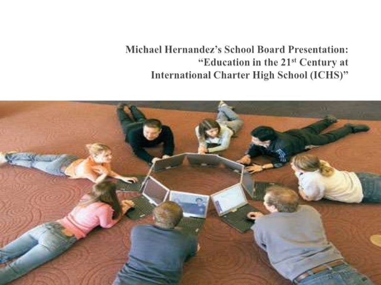 School board presentation