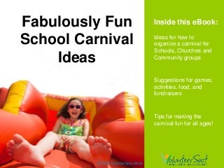 School Carnival Games & Ideas - Fabulously Fun