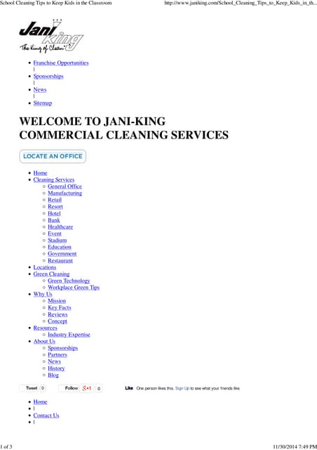 10 ways to keep your classroom clean.pptx