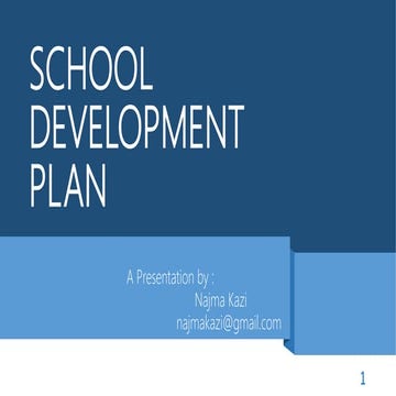 School Development Plan (SDP) - ppt