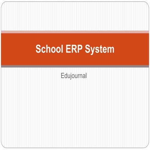 School ERP System
