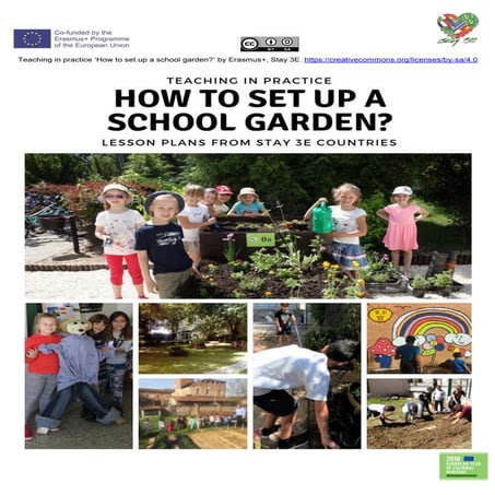  STAY 3E School garden lesson plans' book