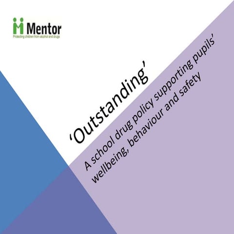 School governors presentation - drugs and alcohol