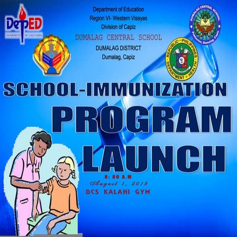 School immunization launch