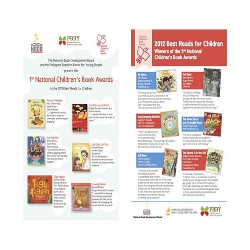 Philippine School Libraries Brochure