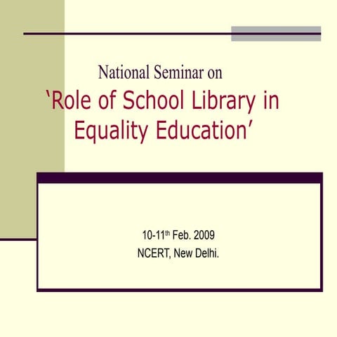 School Librarians In India