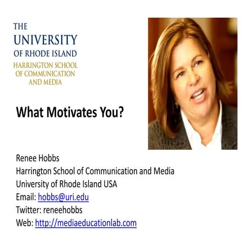 What Motivates You? How Attitudes About Digital Media Shape Teaching and Lear...