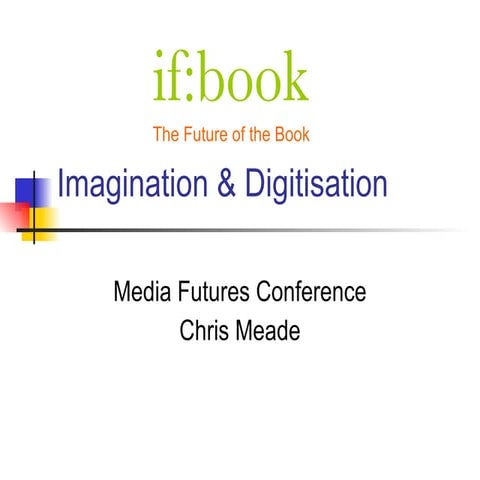 Imagination & Digitisation