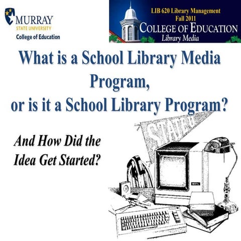 What is a school library media program, or is it a school library program?