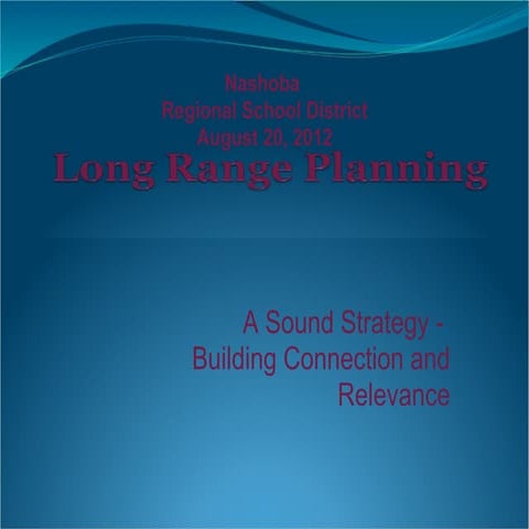 School long range_planning